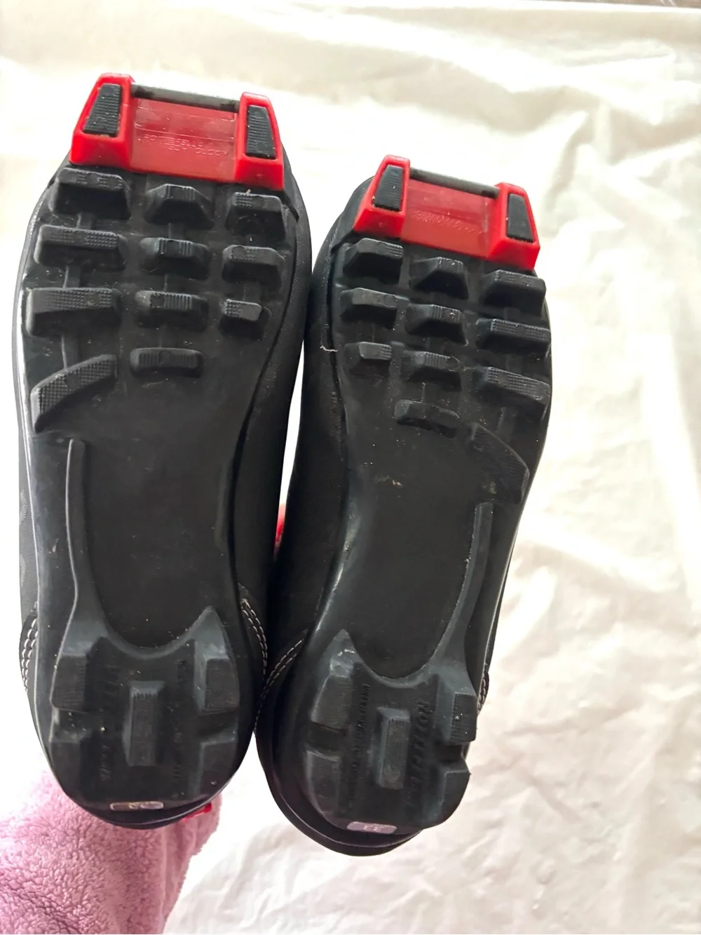 NWOT Rossignol X1 Jr Red blk Nordic Cross Country Ski Boots SZ 2 Youth EU SZ 33